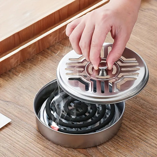 Stainless Steel Mosquito Coil Holder