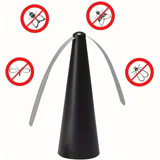 Battery-Powered Fly Repellent Fan